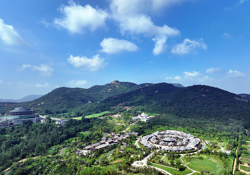 2023中國（日照）太陽文化節在日照天臺山舉辦。王勇攝