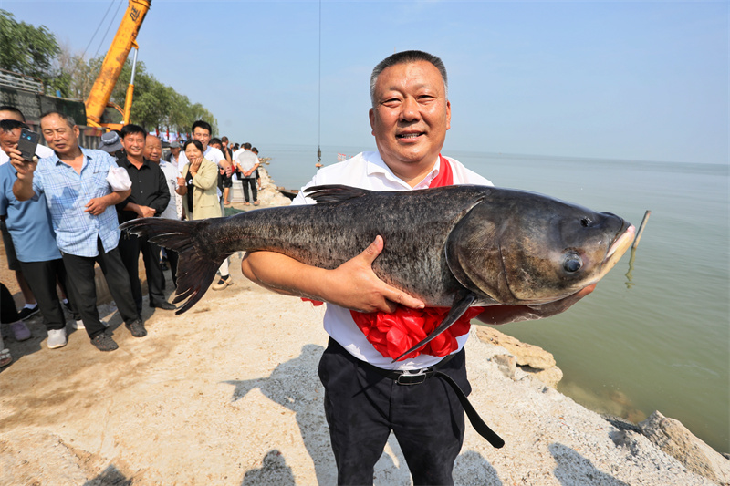 千船競發,東平湖開漁迎豐收。