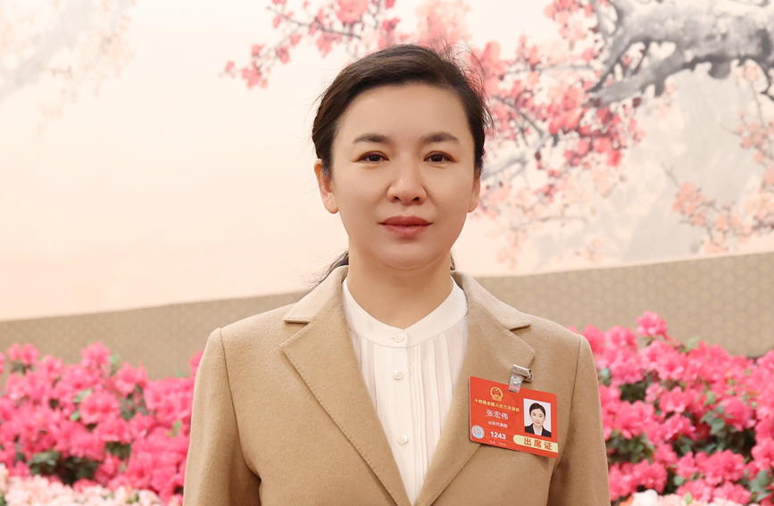 全國人大代表、棗莊市委書記張宏偉。受訪者供圖