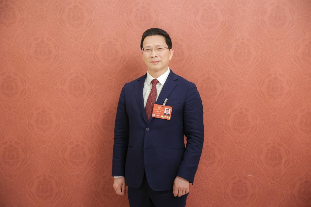 全國人大代表、濟寧市委書記溫金榮。受訪者供圖