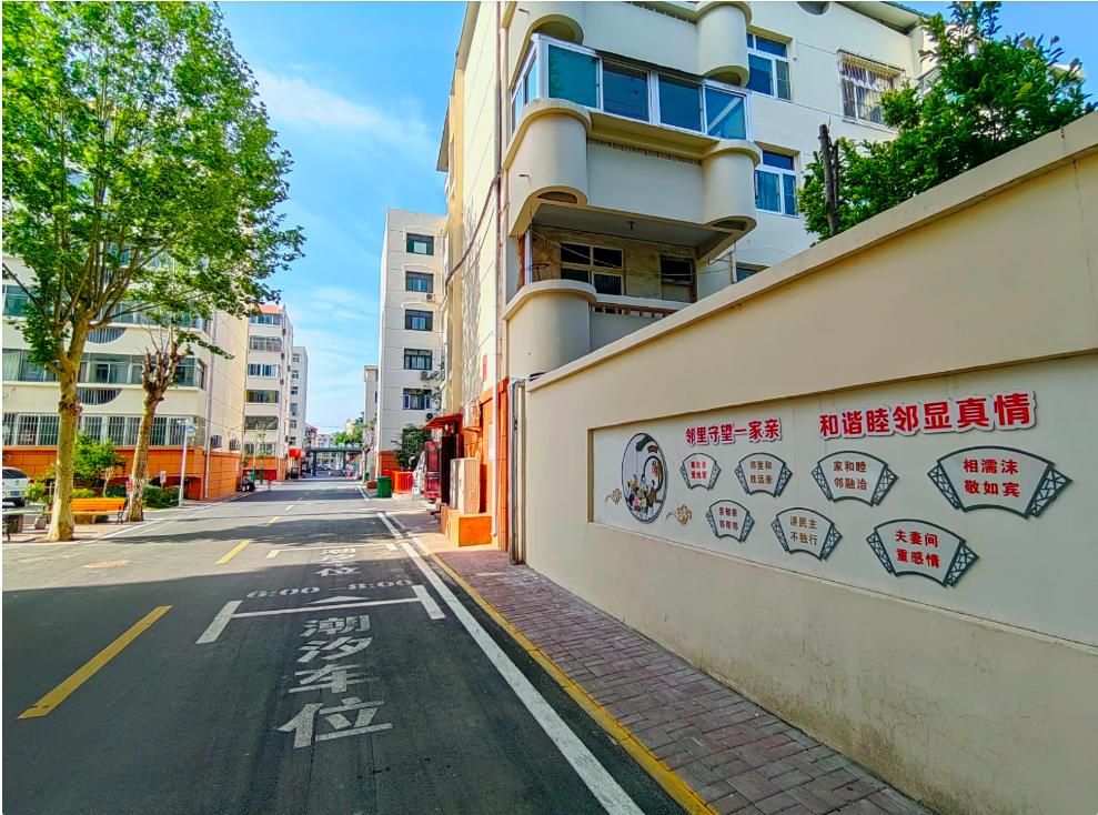 行署西巷煥然一新。濟寧市古槐街道供圖
