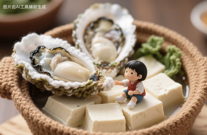 牡蠣豆腐煲