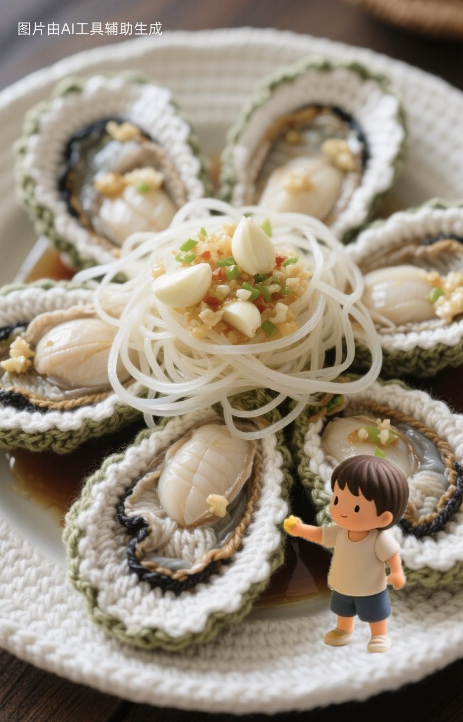 蒜蓉粉絲蒸牡蠣